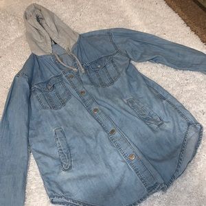 jean jacket.. from H&M size34 which is a MEDIUM